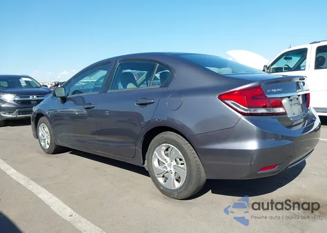 2014 Honda Civic Lx z USA, uszkodzony, nr VIN 19XFB2F59EE049358